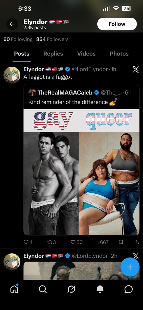 YurrlyHub's tweet photo. @ownsthatfraud @LordElyndor This loser bitch made ass homophobic dork is a weirdo, this mother fucker needs to die https://t.co/W4QLobeFTH