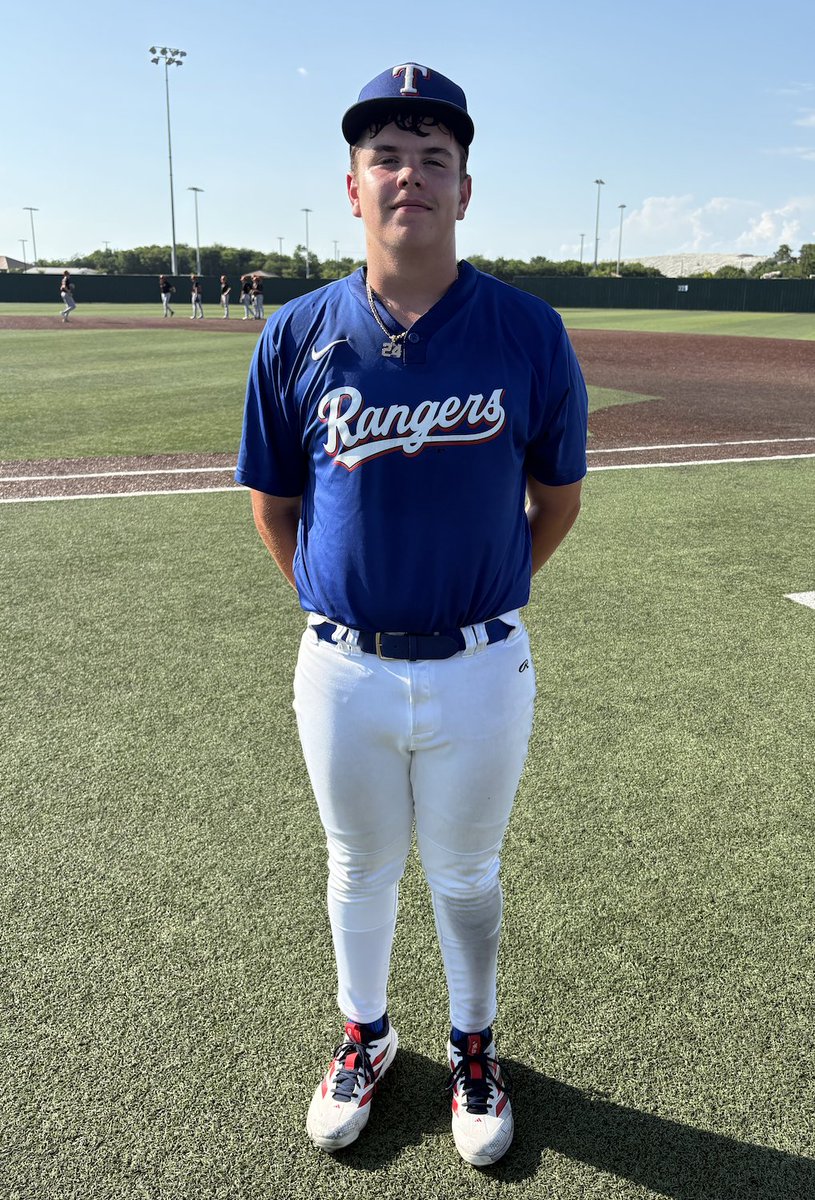 FiveToolTexas's tweet photo. F: @dspinbaseball 16U National Lopez 6, 16U @RangersYA 6
PoG: @JimMoorer 1-3, HR, 2 RBI
Hitter: @LambBryant24 2-2, 2B, RBI https://t.co/ctUrktmFTe