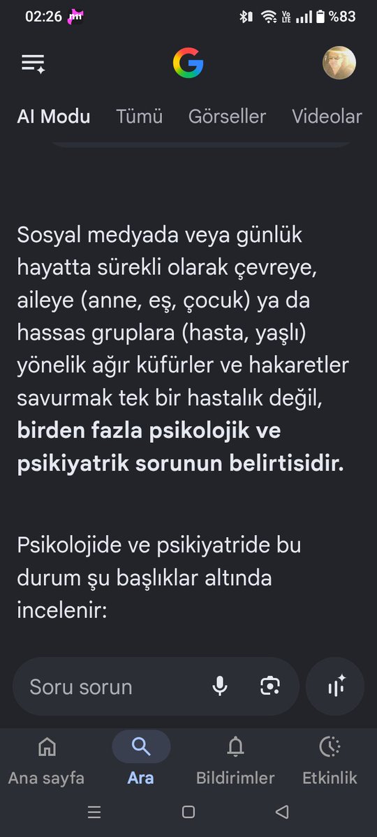 erol2e's tweet photo. Bak @contra senin gibilere pisikoloji ne diyor https://t.co/9FjAde4Ge5