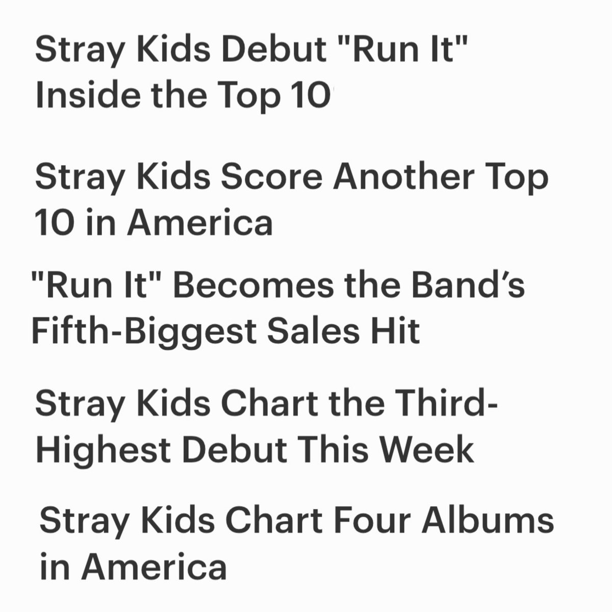 SKZCrave's tweet photo. Leading global media Forbes has spotlighted Stray Kids’ latest U.S achievements in new article

“Stray Kids another top 10 smash in the most competitive music economy in the world.” https://t.co/GkmnQEZi2T