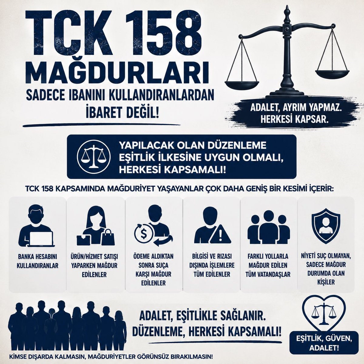 PearlSedeff's tweet photo. #TCK158 AYRIMSIZ UZLAŞMA BEKLİYOR!!!
#TCK158 İBAN KİRALAYANLARDAN İBARET DEĞİL #TCK 158’DEN HERKES MAĞDUR HERKES DÜZENLEME BEKLİYOR!

#UzlaşmaŞart #TCK142_2e_YargıPaketineDahilEdilsin 
@adalet_bakanlik @TBMMGenelKurulu @Akparti https://t.co/RY3nnXXrPL