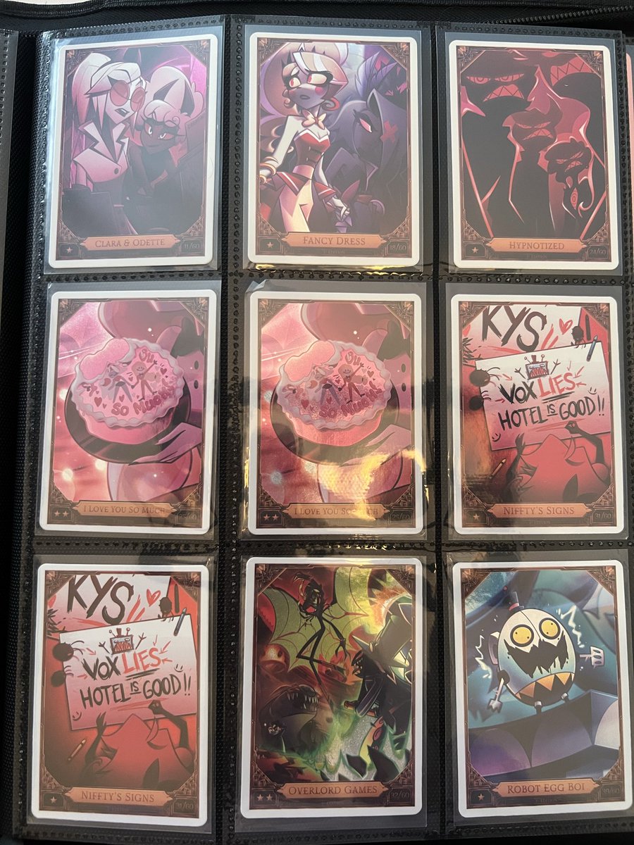 pussmonger's tweet photo. season 2 1st edition foils! https://t.co/14YEZintal