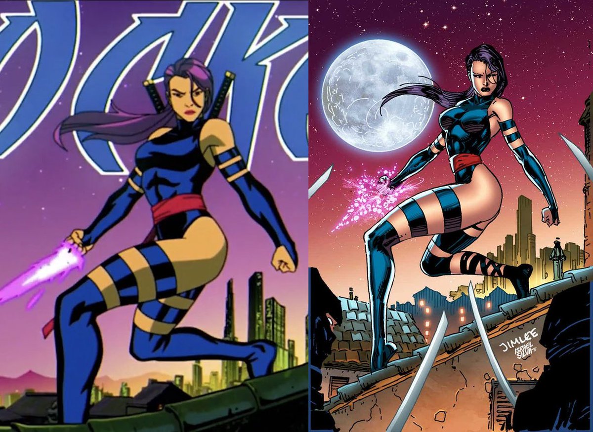 dougeki_'s tweet photo. X-Men '97 Psylocke 👈
Jim Lee's Psylocke 👉 https://t.co/QtkuZTSKG8