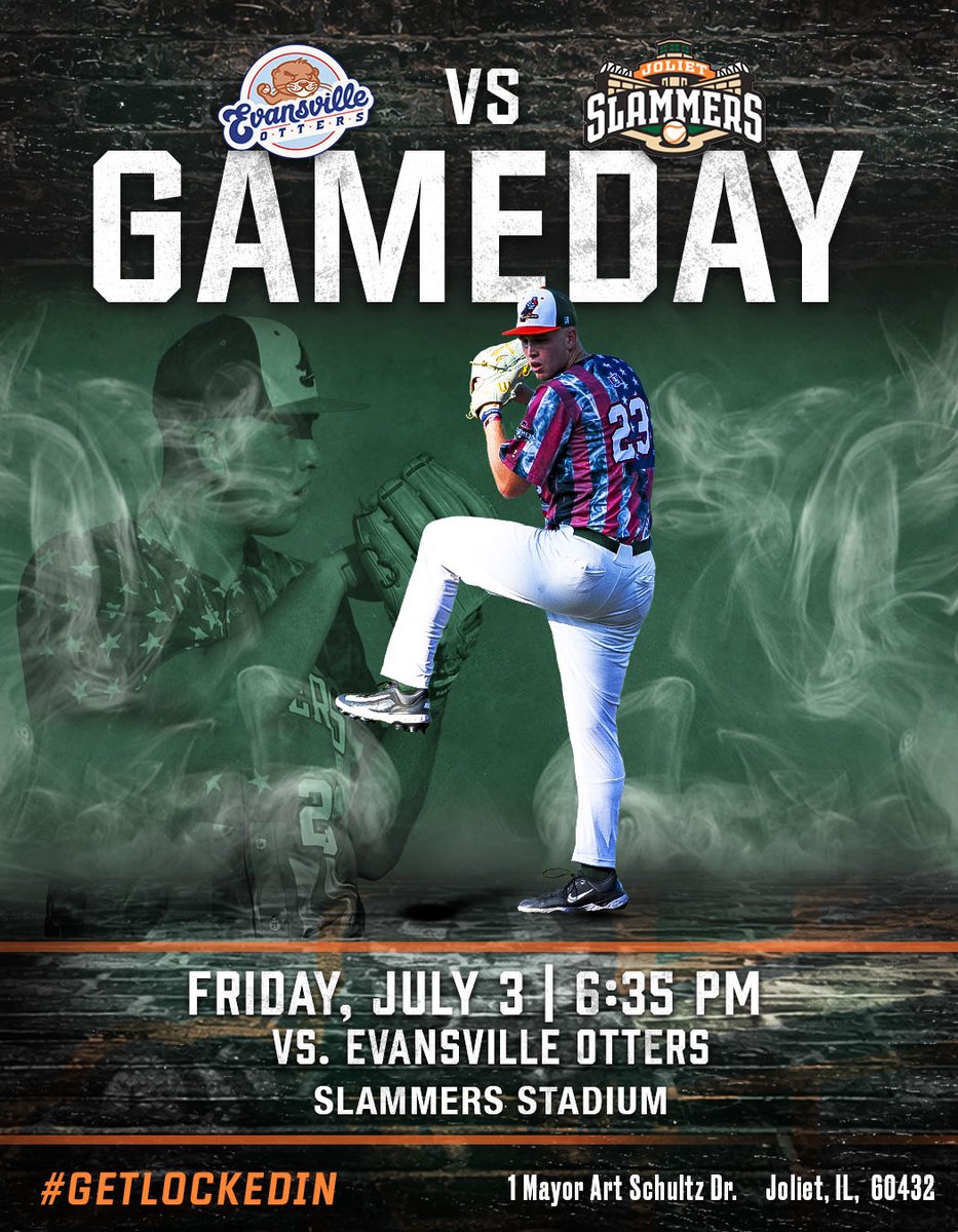 JolietSlammers's tweet photo. From the pitch to the diamond⚽⚾

⏰ 6:35 PM
📍 Slammers Stadium
📺 Watch live: https://t.co/iKXmRxlzlN
🎟 Get your tickets now: https://t.co/rFYpCYzwok

#GetLockedIn🔒 #IndependenceWeekend #GlobalGoalsNight https://t.co/uKiwkYgMrO