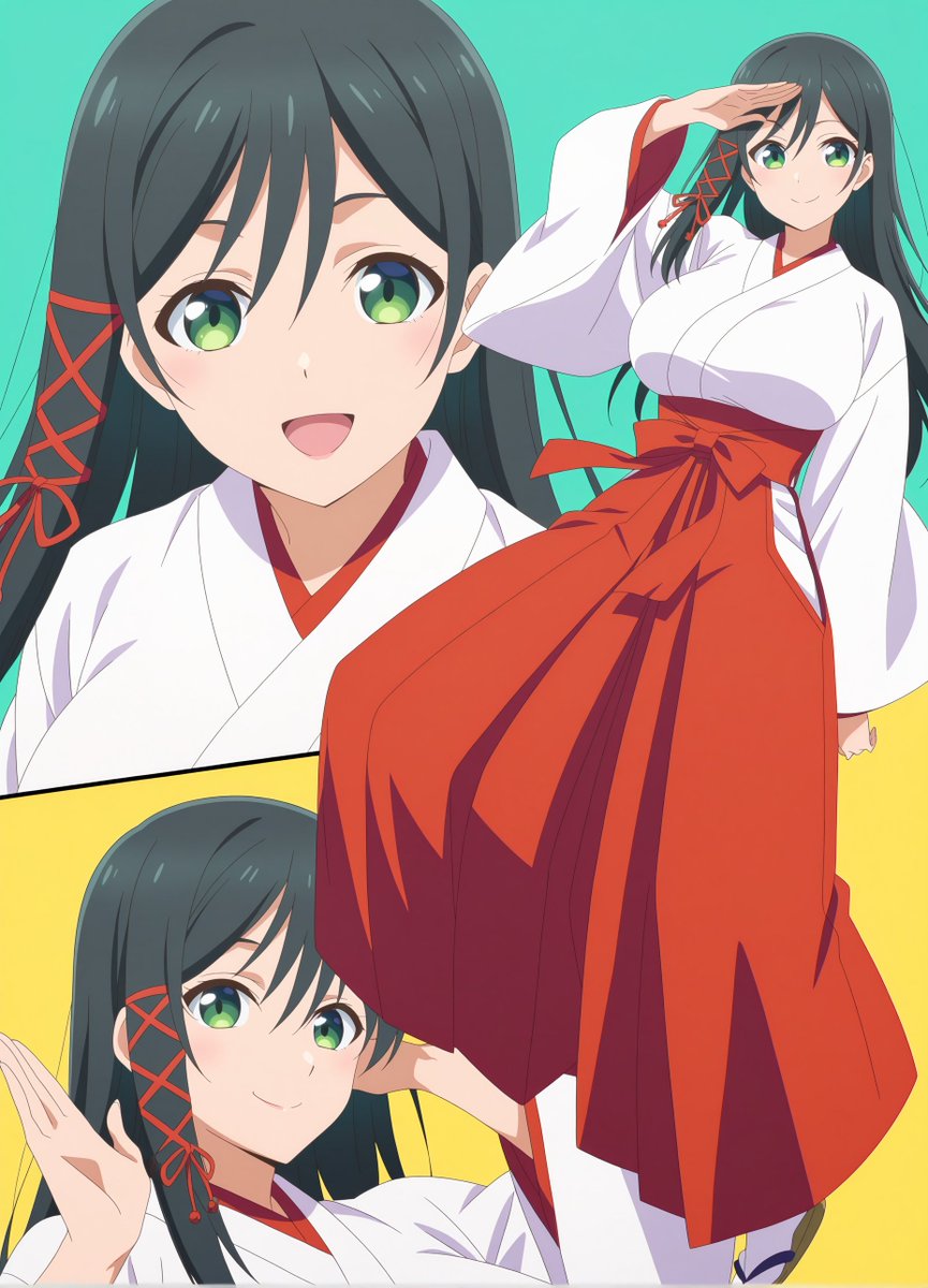 Daily_Romcom's tweet photo. I wish you a wonderful day in the company of my wife Yae Amagami. 😍🖤 https://t.co/T71HXqG83x