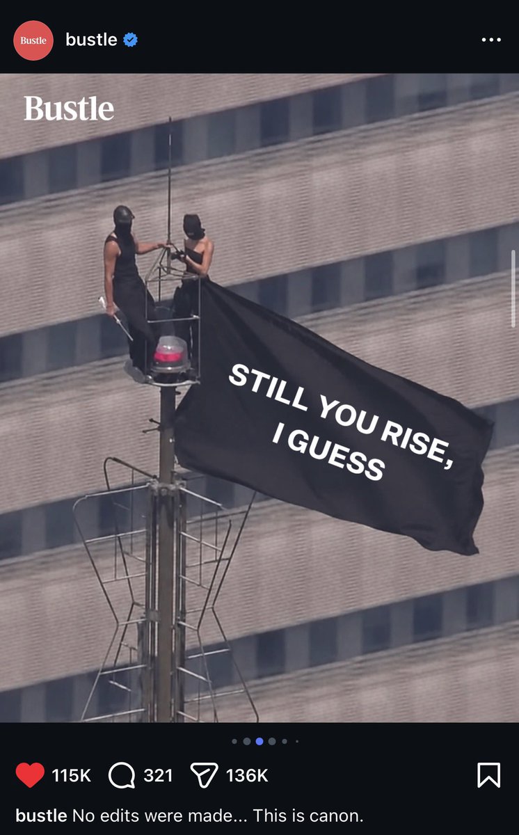 _Trinitycrave's tweet photo. 🚨 | Trinity’s viral one-liner, “Still you rise, I guess,” is making waves beyond the villa.

Bustle referenced the now-iconic quote in a recent Instagram post. 😭 https://t.co/4EbkVX0wWl