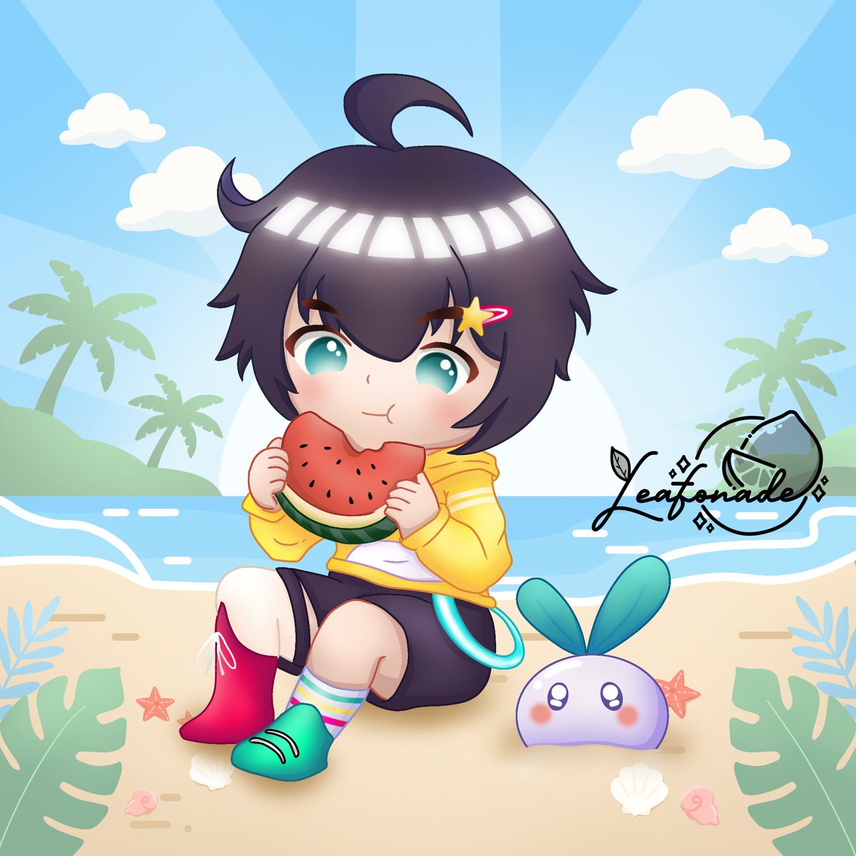 Leafonade's tweet photo. Summer ych :) on TikTok https://t.co/gBiMth3TT6
