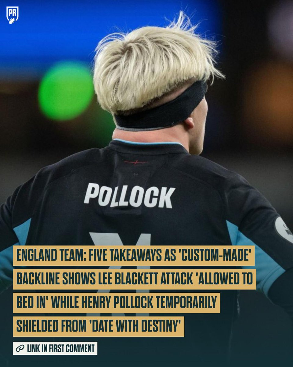 PlanetRugby's tweet photo. 🗣️ "Borthwick has decided to hold back his date with destiny a touch and put him on the bench." #RSAvENG https://t.co/ZfoAgvFJ1O
