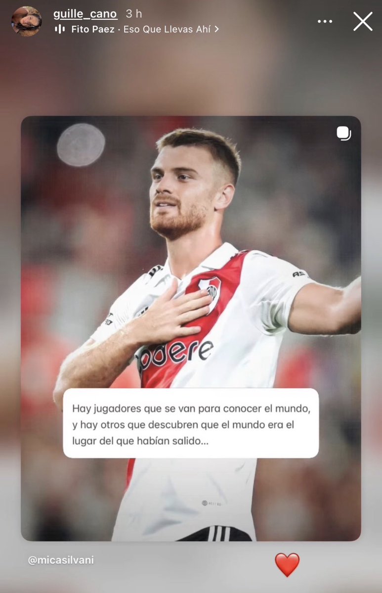 maxpugliese92's tweet photo. “Hay jugadores que se van para conocer el mundo, y hay otros que descubren que el mundo era el lugar del que habían salido”

✍🏻 Guillermina Cano, pareja de Lucas Beltrán, en Instagram. https://t.co/MugV7qHNs5