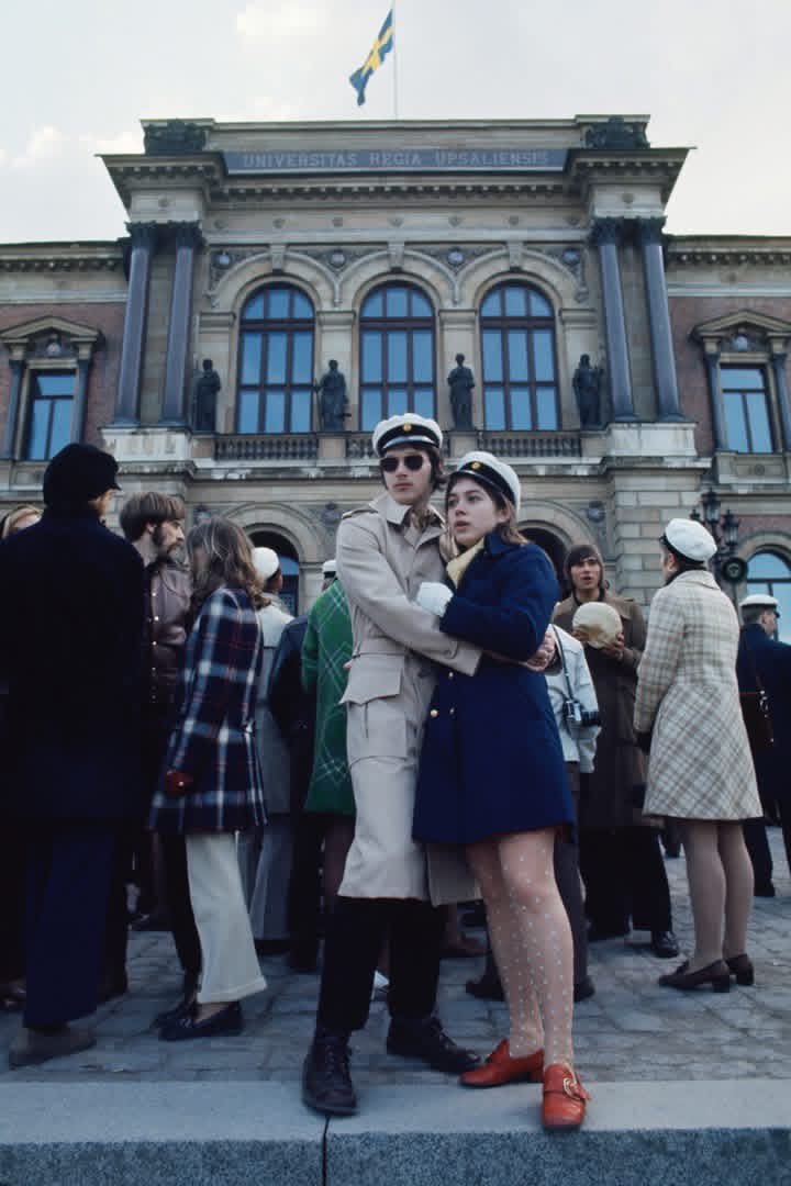 aseelswaid9's tweet photo. Uppsala University. Sweden. 1971. © Bruno Barbey https://t.co/IsRNdsc6Az