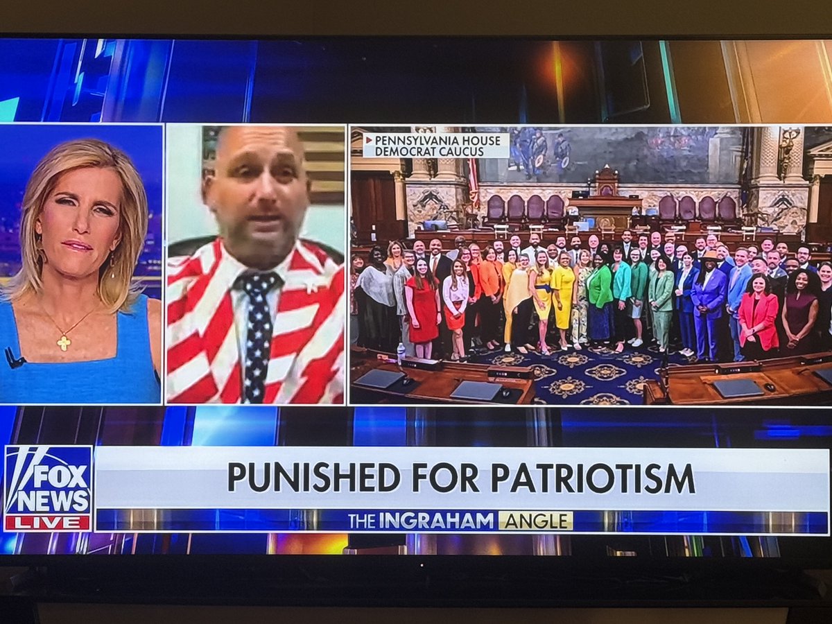 FreeAtLast911's tweet photo. So this guy was tossed off the PA House Floor but had no problem last month for “Pride Month���! IM LOSIN’ IT!!!!!!!! https://t.co/fYod2n3SXT