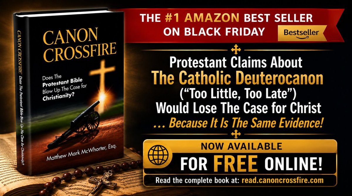 CanonCrossfire's tweet photo. Bring the Canon Debate into the Case for Christ, with rules of evidence and a standard of proof.