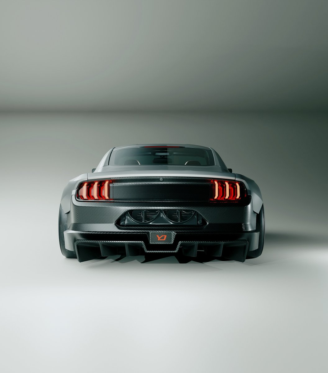 retro_shiftt's tweet photo. Sacrilege or masterpiece? Would you drive this widebody Mustang build? https://t.co/52NFfUO7dM