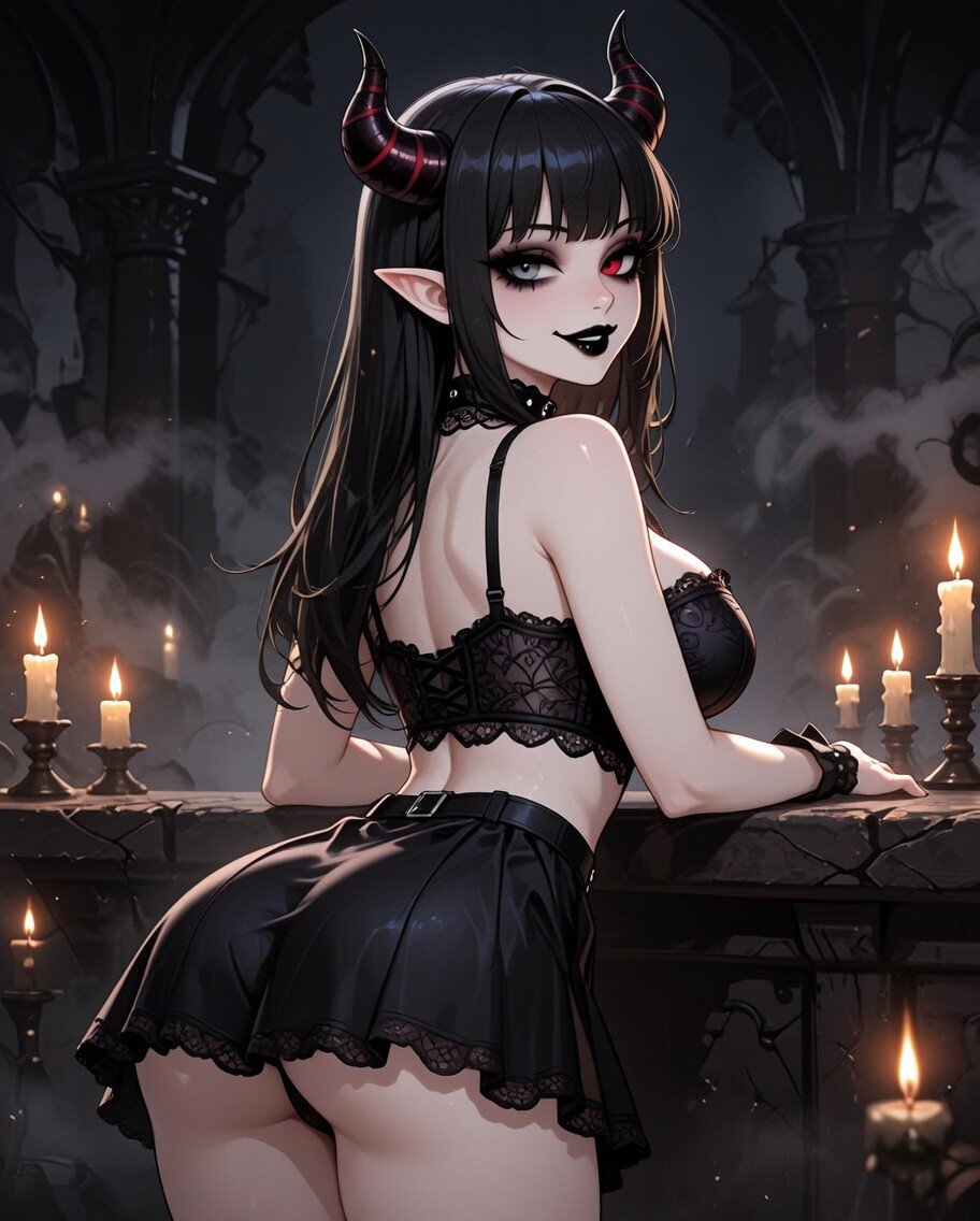 Roselin_84's tweet photo. Quieres algo de tomar guarap@ 
#Gotica #vtuber https://t.co/OXC8K5HMoI