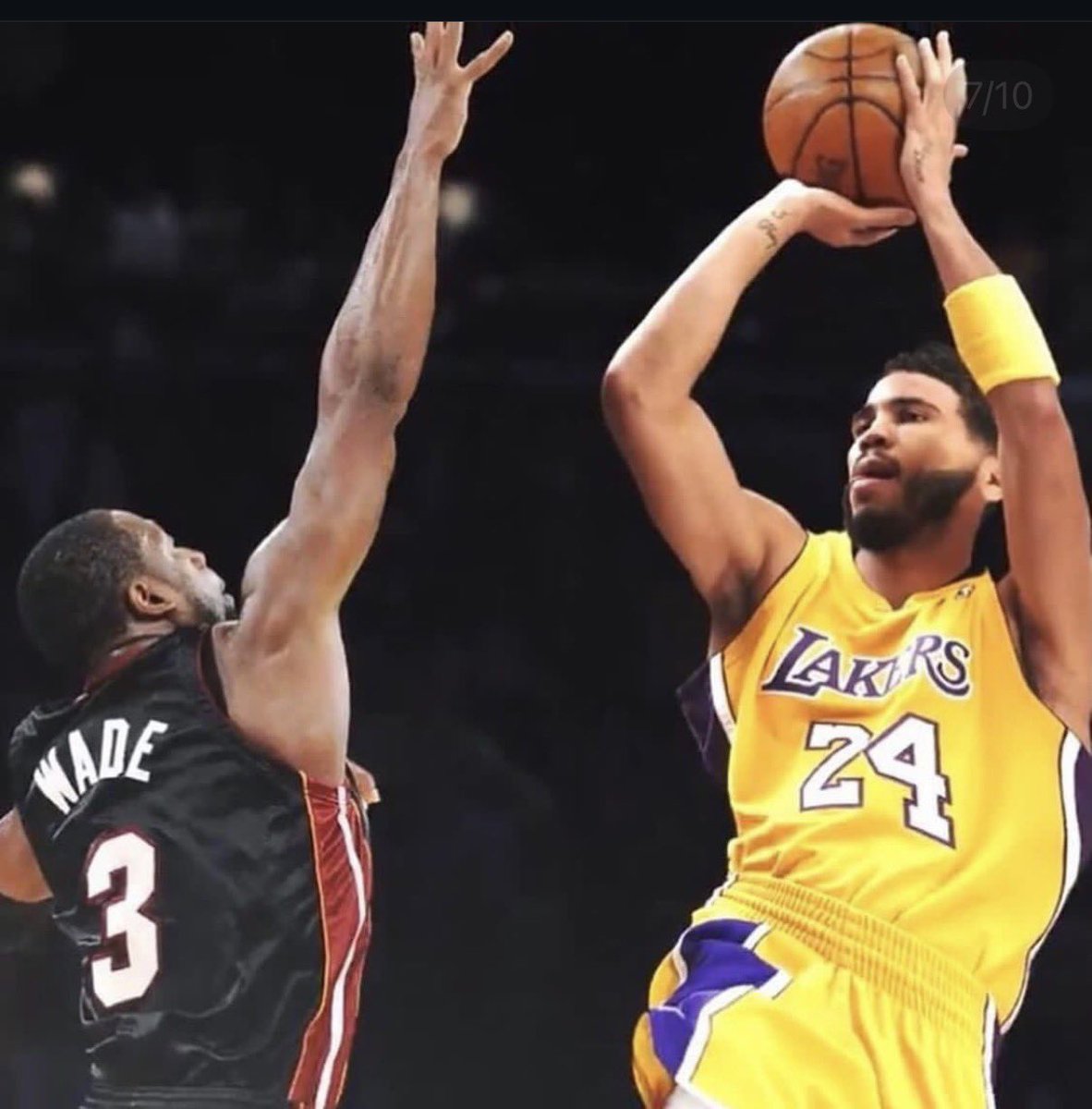 HoopGrids's tweet photo. I know Tatum has this hung up in his house… I just don’t have the evidence to prove it… https://t.co/V0QbktAZyB