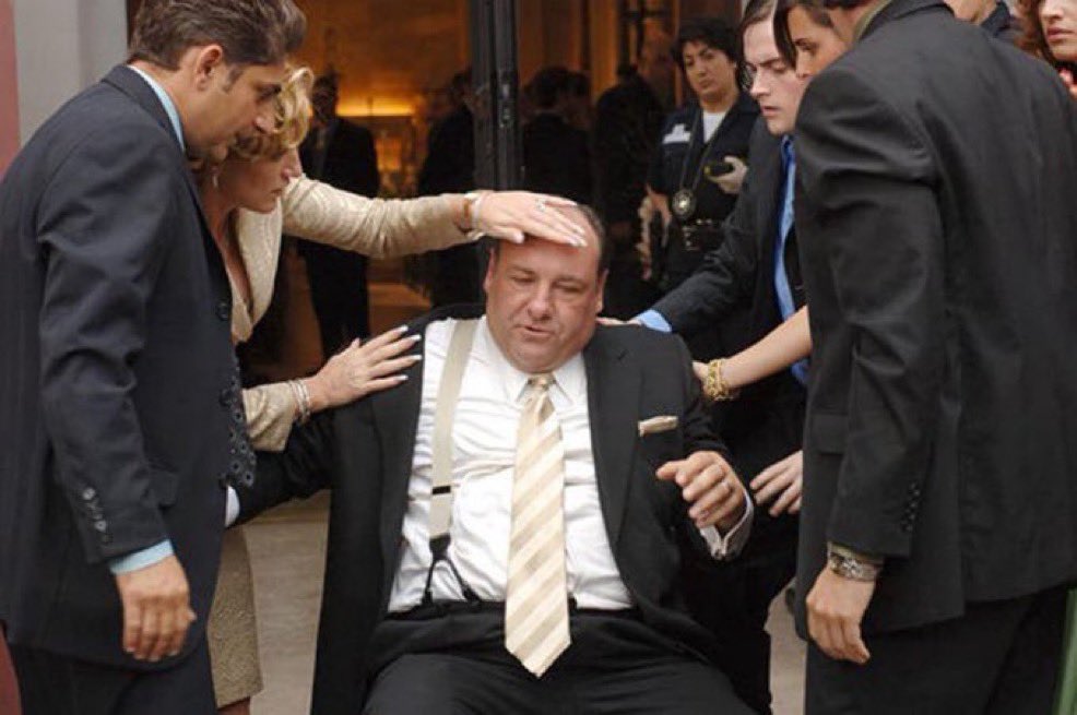SopranosWorld's tweet photo. Jason Kelce leaving Travis and Taylor’s wedding after drinking all the alcohol in MSG https://t.co/32Dci92Mew
