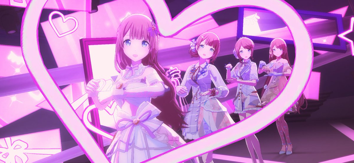 loveshonarin's tweet photo. Tiering done... yummy pink hona...!
Even though I was an early player (started between marionette and potatos) the first niigo story to really draw me into them was secret distance! Meikos card is the first card i have ever had m5 ♡ https://t.co/GyeISnxLrb