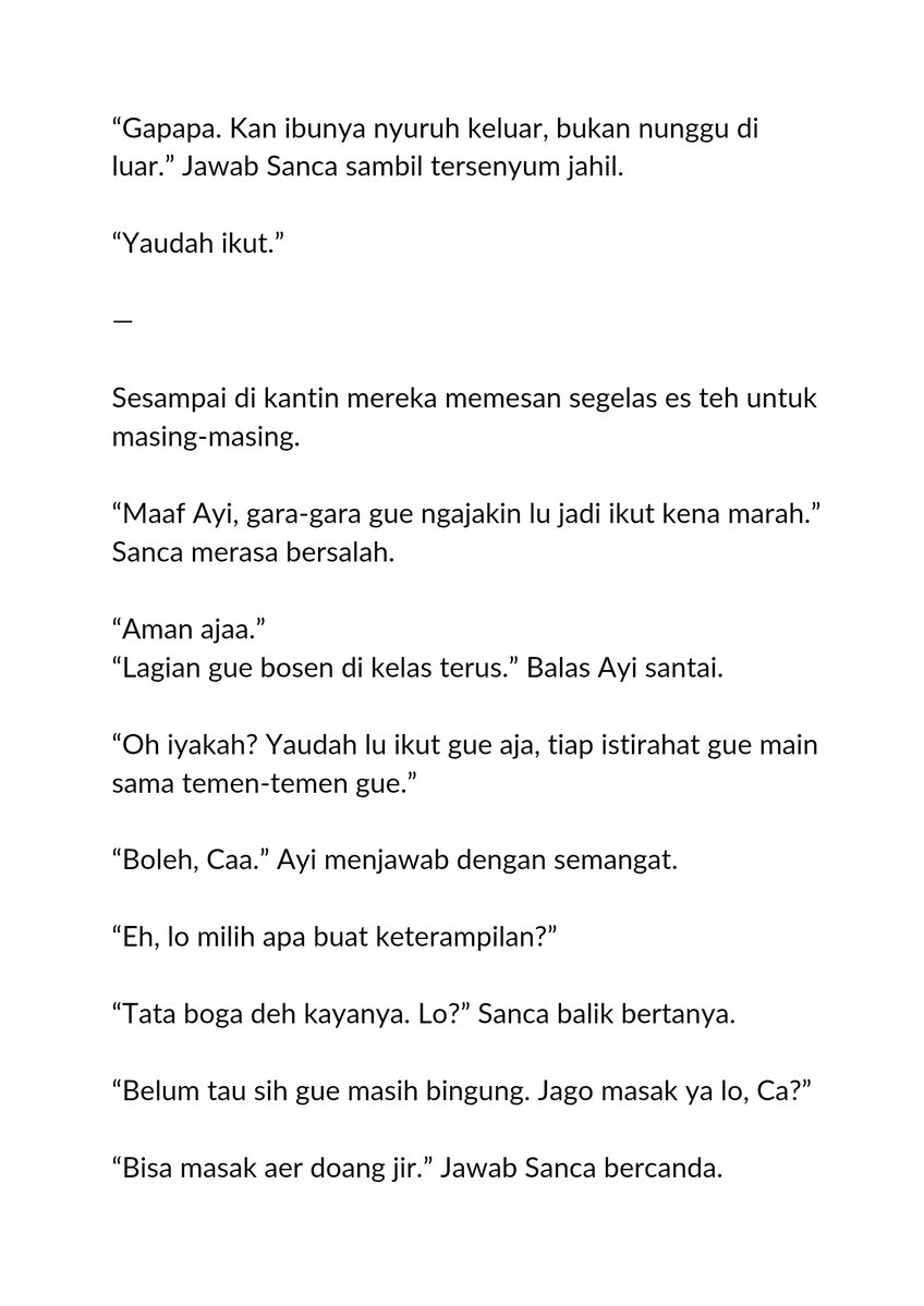 onyotis's tweet photo. 3. Ayi terbawa arus 👋🏻 https://t.co/ob2JROPCzz