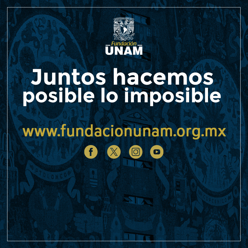 Fundacion_UNAM's tweet photo. Entérate de todo lo que hacemos. 📱😺 Síguenos en redes sociales y sé parte de #ComunidadFUNAM. 🙌 https://t.co/1yzSiCQFBb