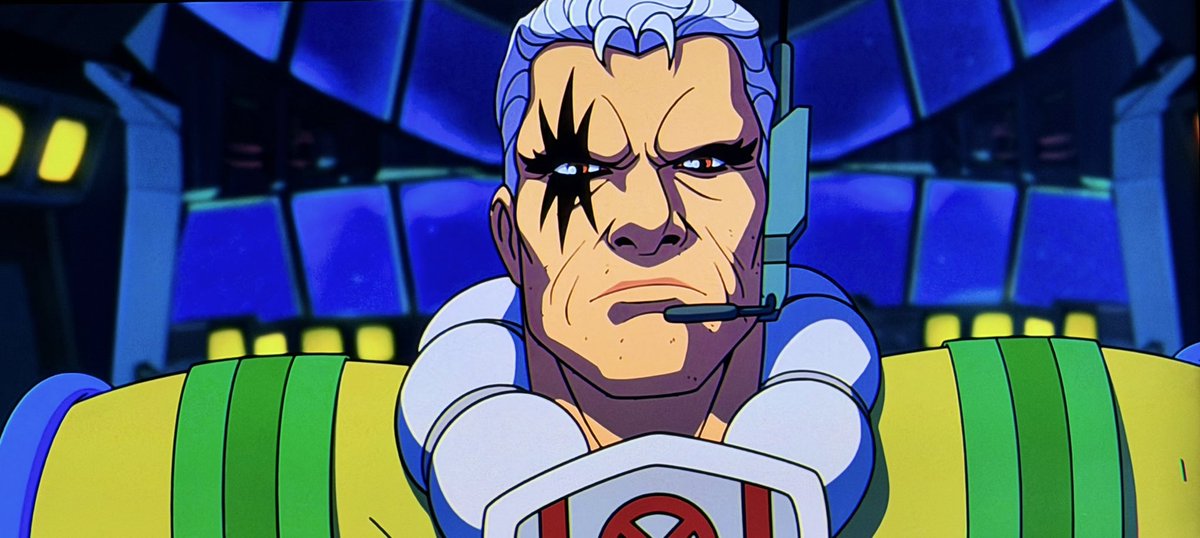 robertliefeld's tweet photo. Guys, are we living my main man, Cable??? He’s crushing on X-Men ‘97! https://t.co/A8qtzJZleA
