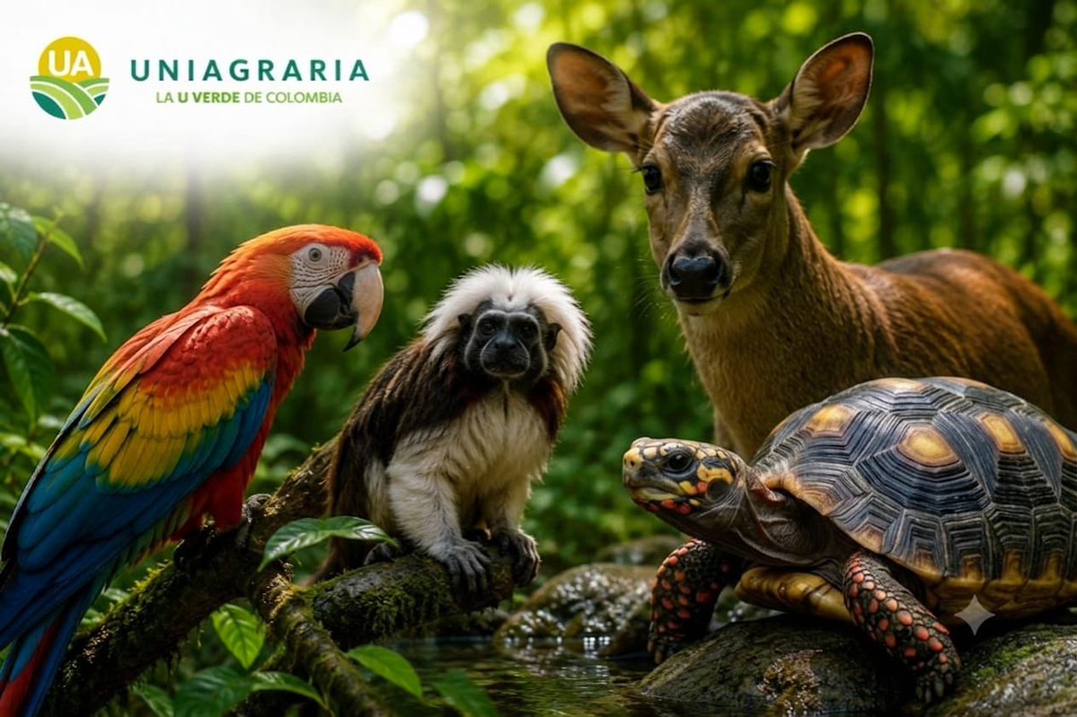 UNIAGRARIA's tweet photo. Recibimos el registro calificado para la nueva Especialización en Salud y Manejo de Fauna Silvestre, un posgrado virtual que fortalecerá la formación de profesionales comprometidos con la conservación de los ecosistemas y el desarrollo sostenible. 🦜🌎 https://t.co/eBTmcrmmsf
