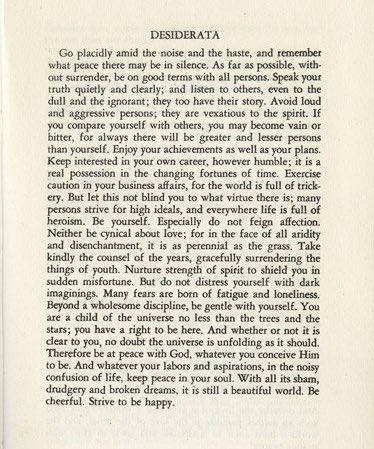 augustvol28's tweet photo. among it: classics! like desiderta, and maybe one I sometimes like a bit more, monsters I’ve met https://t.co/qk7qhc3IJU