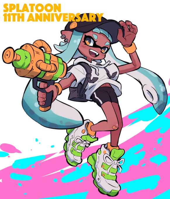 Only managed to finish 3 pieces. Last month I only finished two, so I guess that's a little better. Hoping to push myself a bit more in July. Also, I'll try not to accidentally draw feet facing the wrong way anymore (I know already, so no need to tell me!) #今月描いた絵晒そう