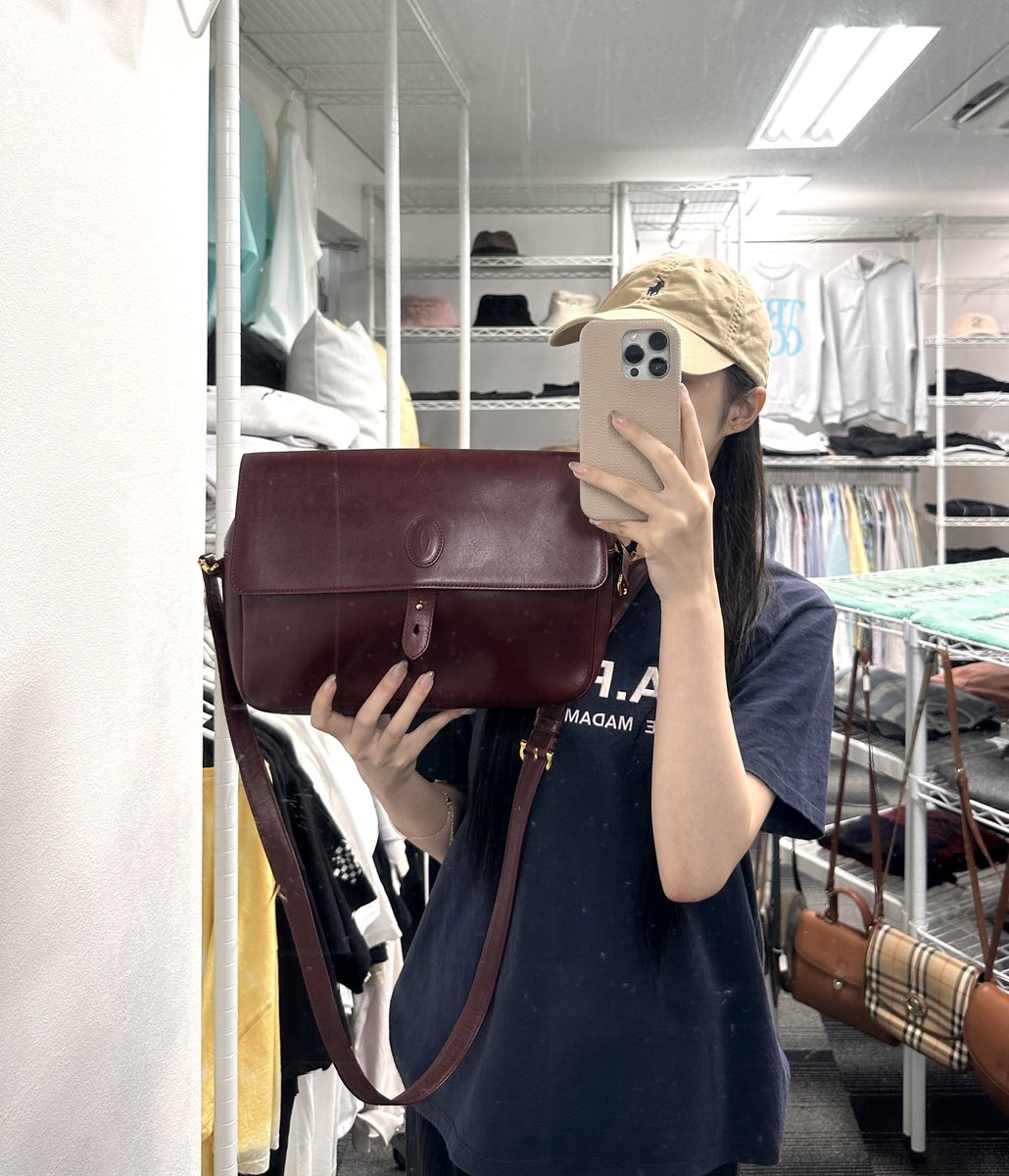 Cartier カルティエ マストライン レザー ミニショルダーバッグ 税込