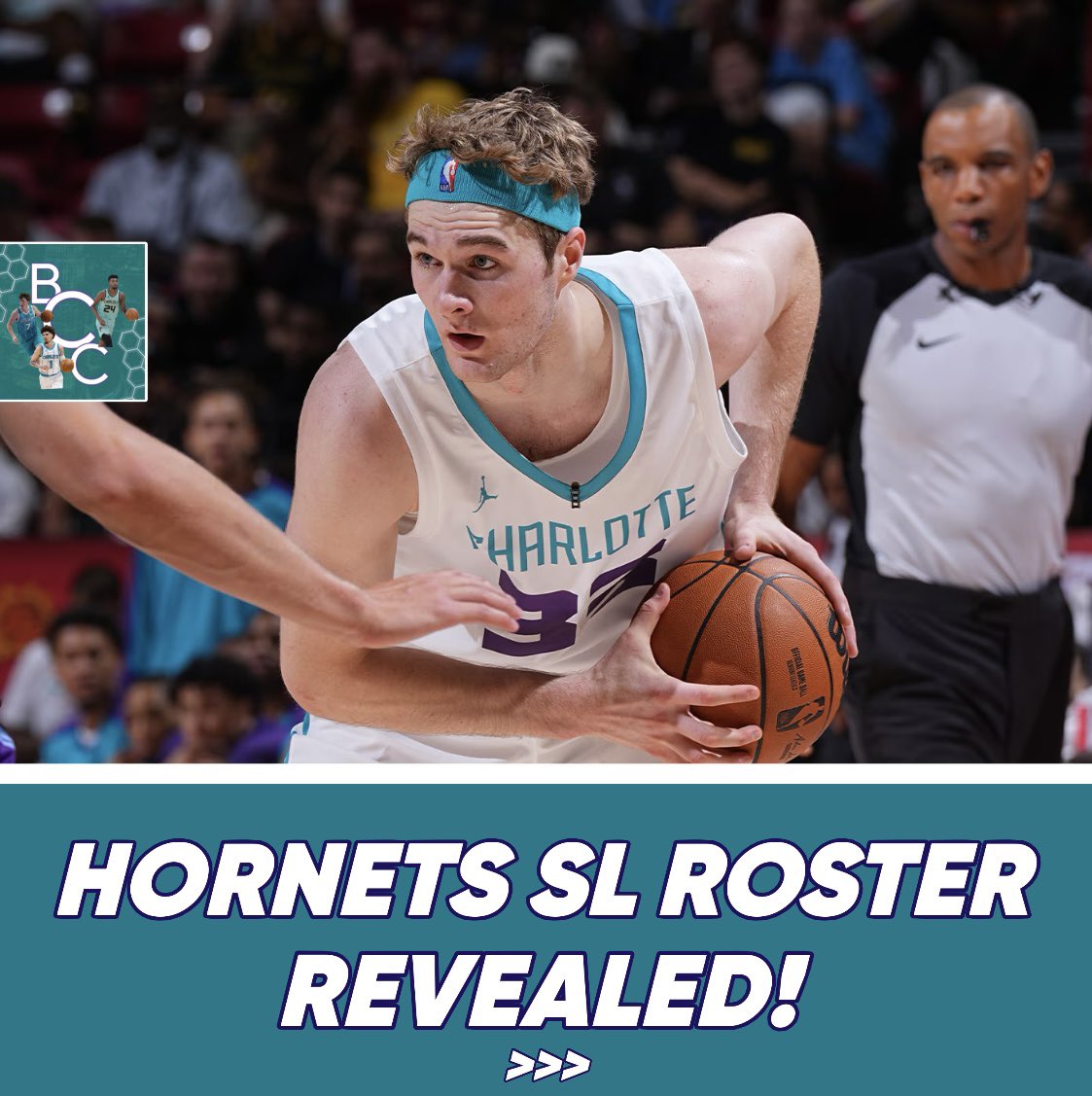 buzzcitycentrl's tweet photo. Hornets SL roster revealed! 👀

Will the Hornets go back to back in the summer league? 🤔 https://t.co/8WZRGqfaQi