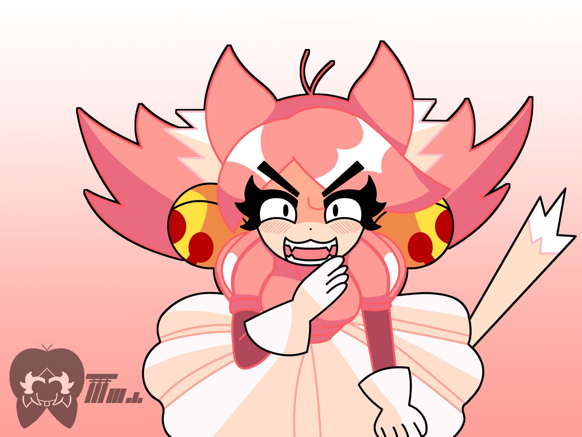MEZ_ARTZ's tweet photo. Well, its not regret, but a feeling, a very pink feeling 

#OC #Deltarune #Artmoots #Art #Digitalart https://t.co/XXATIP8kkH