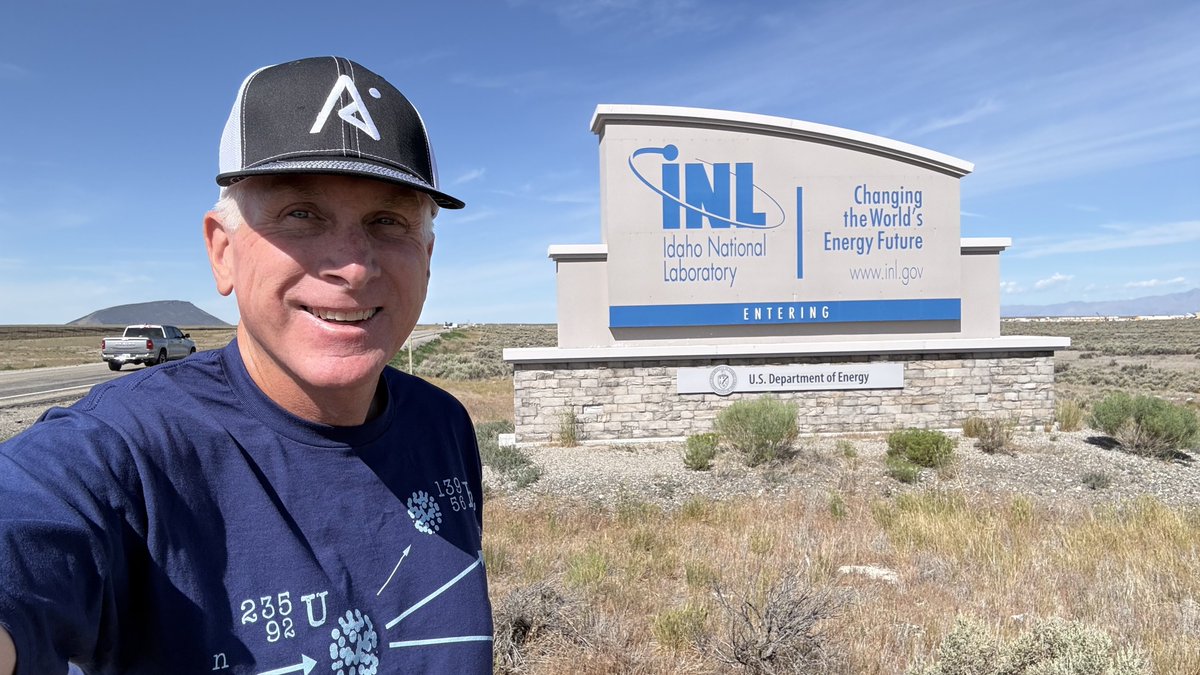 JoeTegtmeyer's tweet photo. Had a great day today at the @AaloAtomics site located at the @INL 
Just west of Idaho Falls getting to see their operations and meet many of their amazing employees!

There is a palpable sense of excitement and pride here as the company is on the verge of having their demonstration reactor activated be first “criticality” … great for the company and meets the Executive Order to get at least three new reactors to critical status by the 4th of July!

Tomorrow will be the key event and ceremony! Such a cool experience to see the new age of nuclear energy dawning!