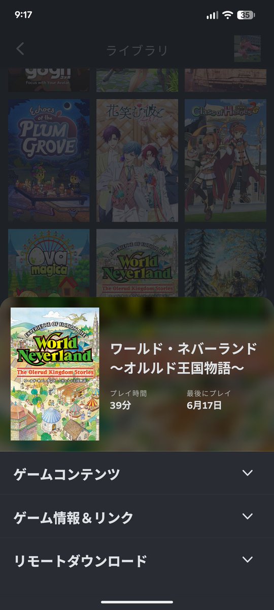 coconyara's tweet photo. 全くをもって個人の感性で話すけど

Q.10年やそれ以上前のゲームで遊ぶ人ってそんなにいるか？

に対して

A.はい。私が2025年にSteamを手に入れて初めて買ったソフトは90年代に発売された「ワールドネバーランド」です

になるの我ながらおかしい https://t.co/NdxdYwneOO