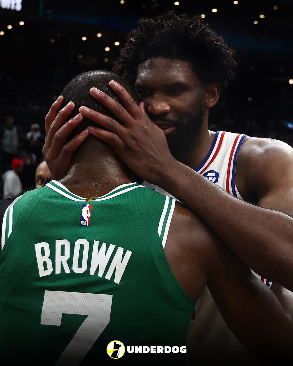 UnderdogNBA's tweet photo. Jaylen Brown on being traded to the Sixers:

"The hard part is for the past 10 years, I've been programmed to hate Philadelphia … The process. I've been programmed to be like, 'f**k the process.' I gotta reverse engineer." https://t.co/La1VZLt4I3