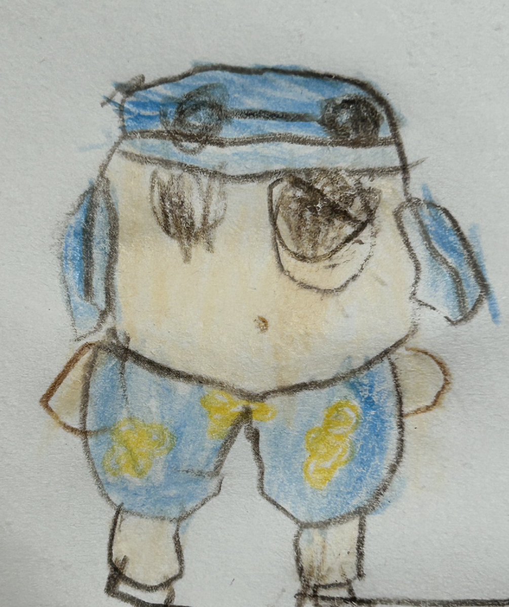 ことちゃん ブンブラ大好き4歳児作 “しーしーちゃんとけーつーちゃん” #BBBros_FAN