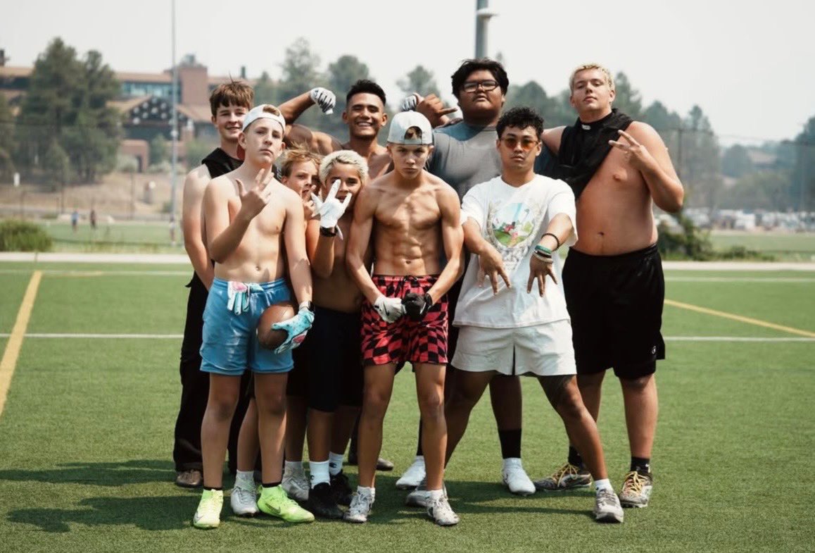 AsherBPeters's tweet photo. Had an awesome time at the FCA camp in NAU this weekend. Improved physically and spiritually. All glory to God!

@ArizonaFCA @firestormfb @samoasavvyy @Jesse_Garza5 @RonTBAOL @JUSTCHILLY @JohnnySkyberg @GCHS_KnightsFB @JalenKlemm @ASU @allashford1 @CoachNemec @SUUFB_ #glorytogod
#FCA
