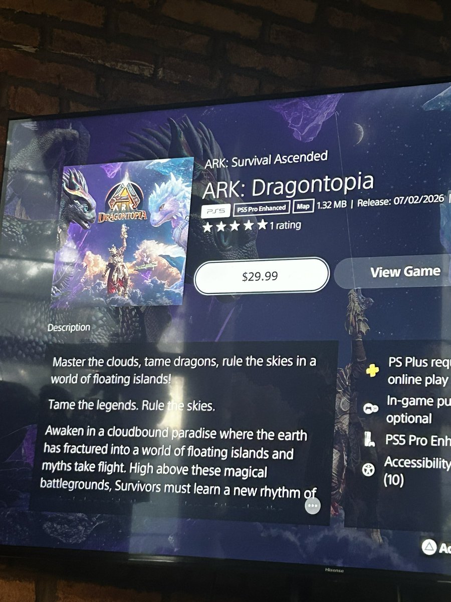 Trademark_JB's tweet photo. @ARKAscendedNews How is it on sale right now for $29.99? https://t.co/Djy4nuZjfW