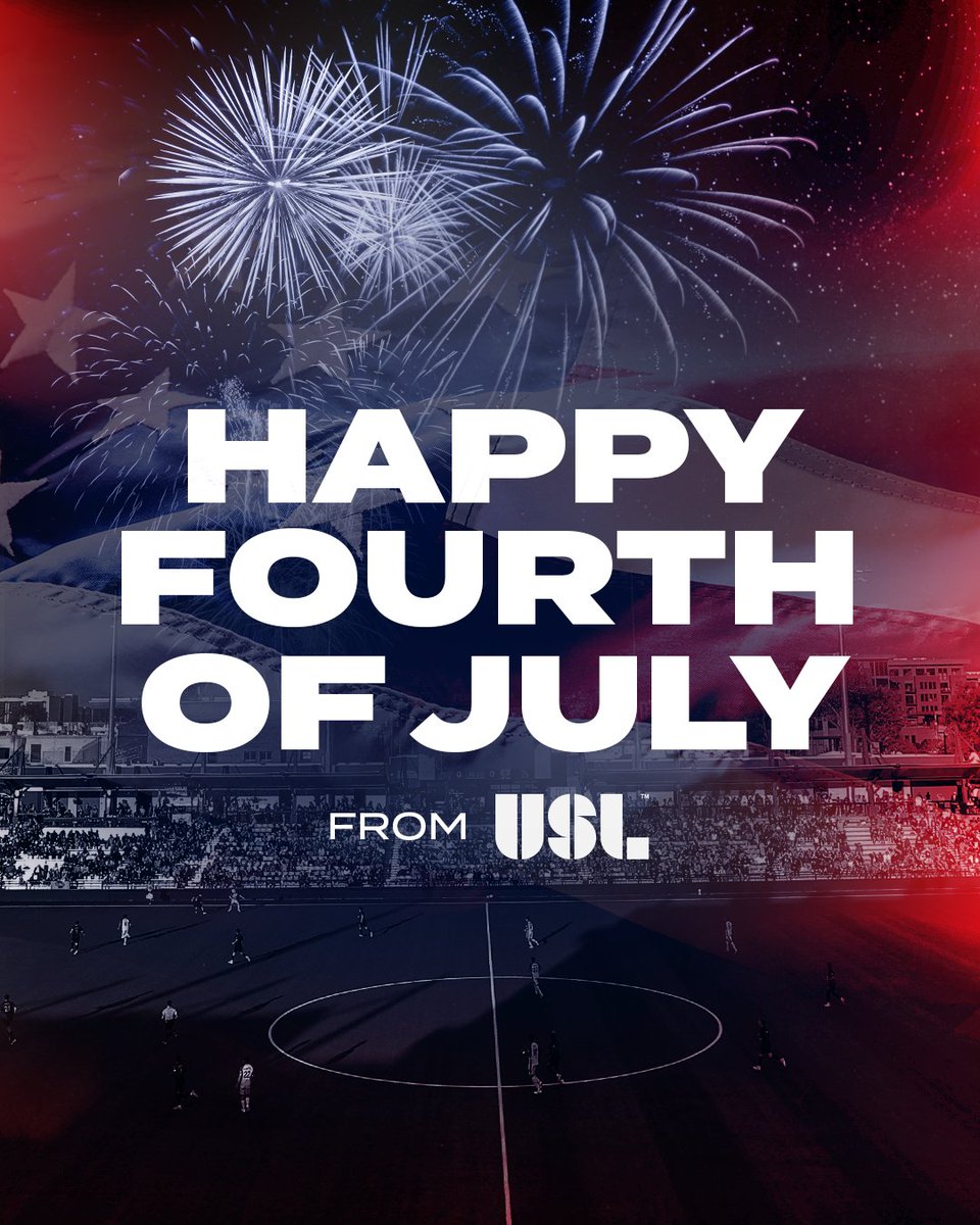 USL_HQ's tweet photo. Hope everyone has a safe and wonderful Fourth of July! 🇺🇸 https://t.co/5bWatQ46yY