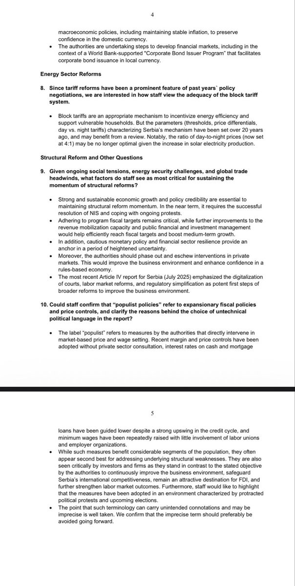 RomulJazz's tweet photo. The same IMF file shows detailed discussions over Serbia’s strategy regarding NIS a.d. Novi Sad, sanctions risks, energy security and a possible €1.4B state acquisition plan.
#OSINT #IMF #EnergySecurity #Sanctions #Serbia #Finance #InternationalRelations #PolicyAnalysis https://t.co/iSw7YnEezk