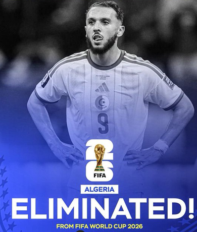 nekhohaohaokip's tweet photo. Algeria’s World Cup dream ends here 

Switzerland seal a 2-0 victory to book their spot in the Round of 16 at #FIFAWorldCup2026
A tough exit, but the fight and passion of Algeria won hearts 👏 #ALG #SUI
#GodMorningFriday #Alpha https://t.co/d1cwYeFeOa