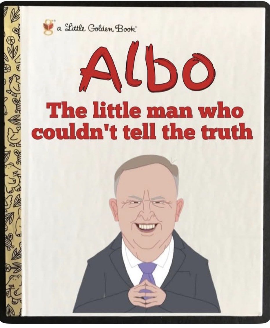 NotHappyJann59's tweet photo. @AlboMP https://t.co/vPdqM8HM7j