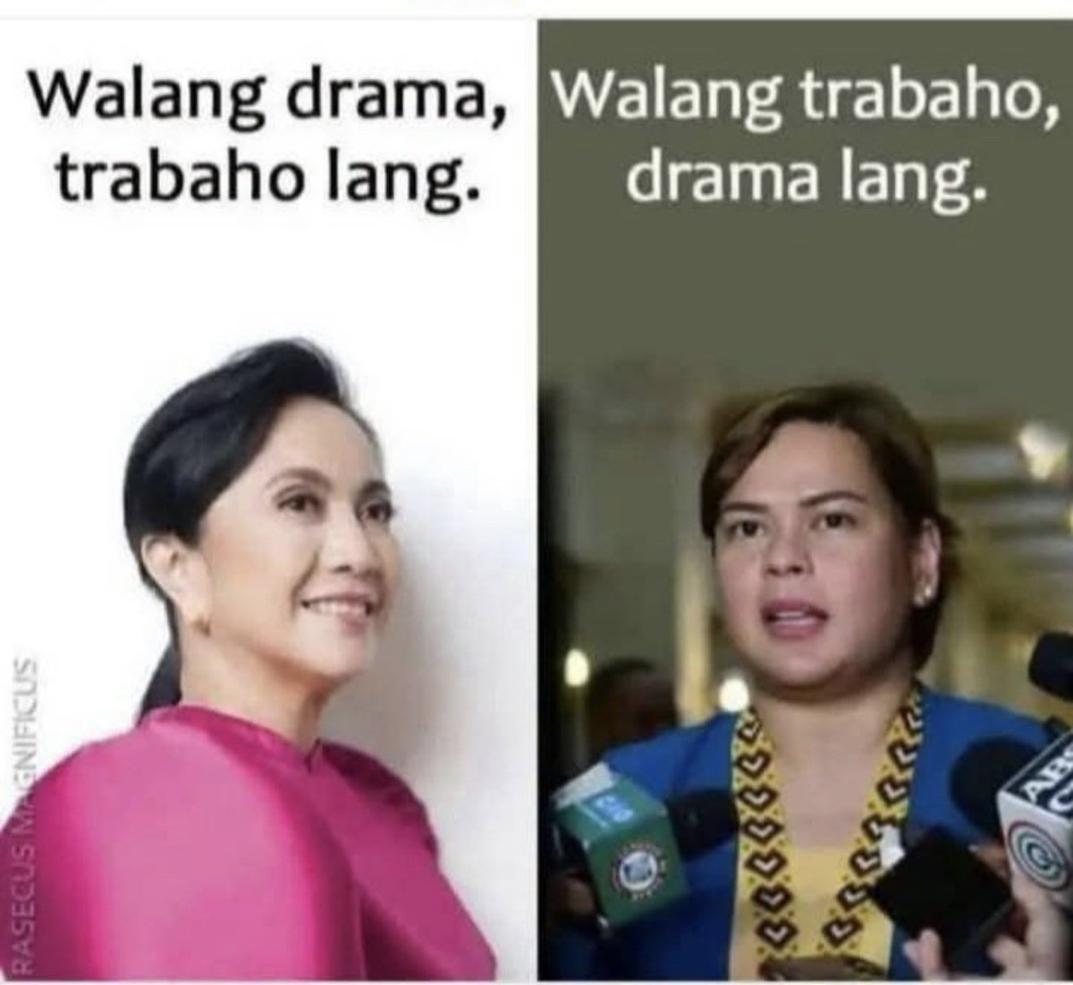 Mang_INASAR's tweet photo. LENI ROBREDO - Best Vice President of the Philippines!🌸💖

SARA DUTERTE - WORST VICE PRESIDENT OF THE PHILIPPINES!👊 https://t.co/O1clIsLULP