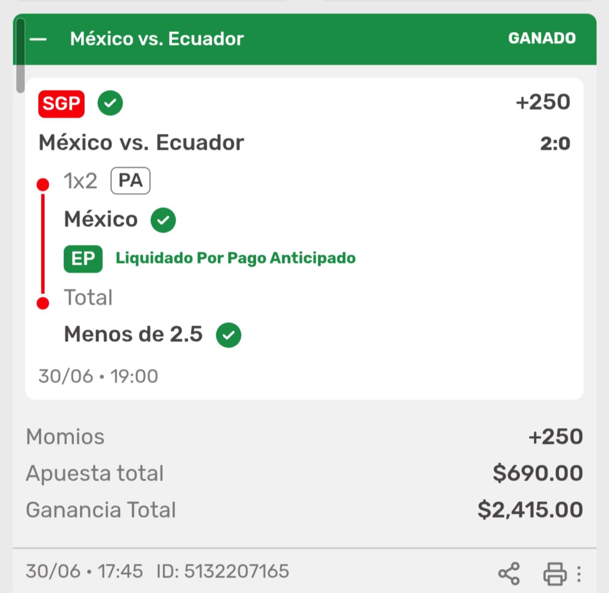 rodrigomosqueda's tweet photo. Gracias por el Bono tío @playdoitmexico rico +2270 

¿ Y si sí ? 💪🏻🇲🇽⚽️ https://t.co/4b2maXufCu