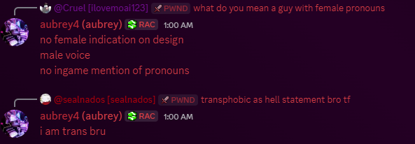 chudlingmaximus's tweet photo. just watched a transphobic person get murked in real time and they tried to use being trans as an excuse im crine it dont work like that #thugiliciousbooty4k https://t.co/gb5odW5aM9