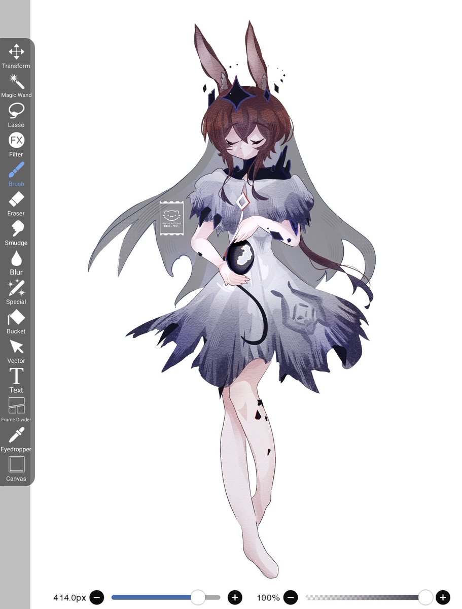 Beeyuu_'s tweet photo. 💌 #amiya #Arknigths #digitalart https://t.co/UWP5JHUO1x