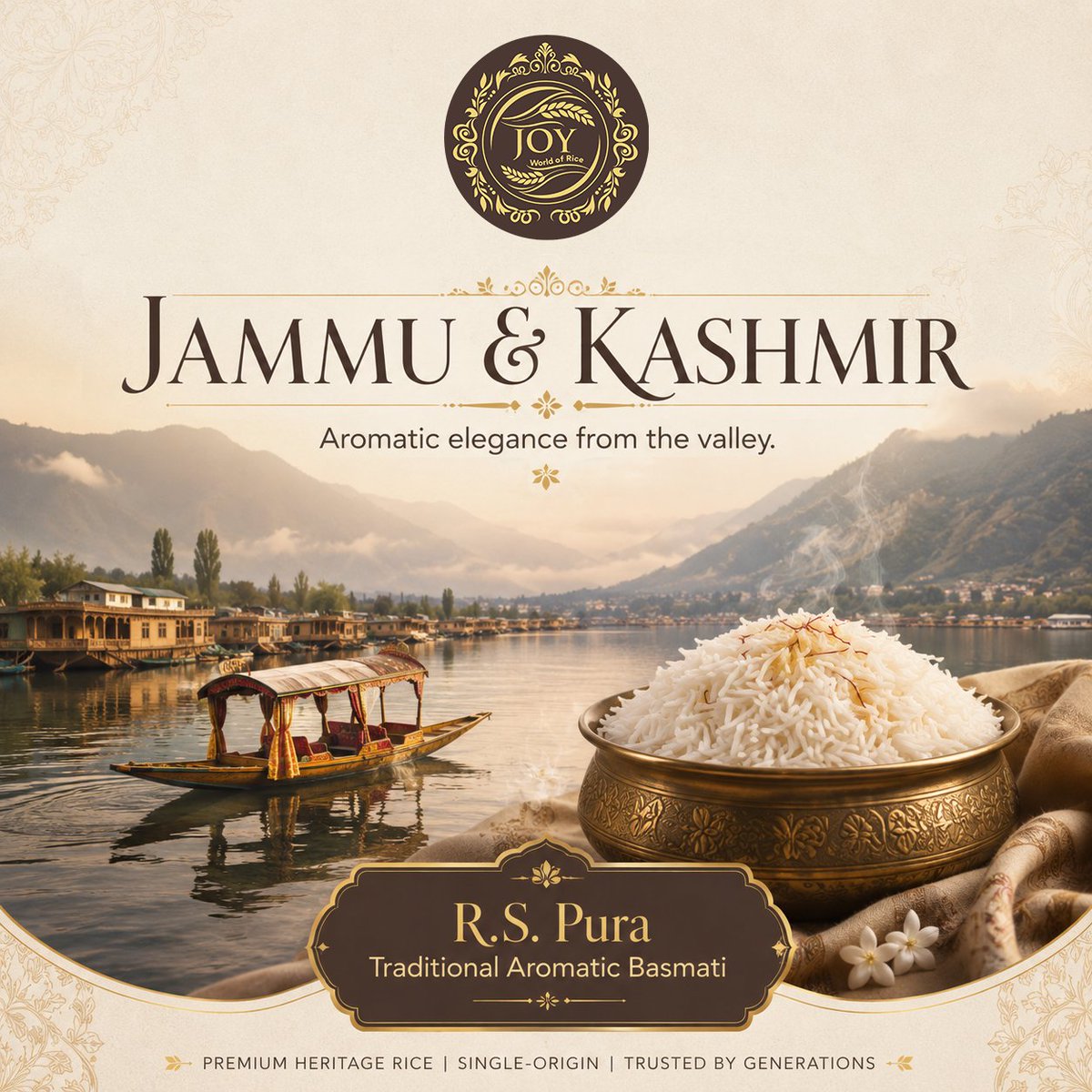 joyworldofrice's tweet photo. Buy varieties of rice from Joy World of Rice: https://t.co/CH1wepgmyg 

#RSPuraBasmati #Basmati #PremiumRice #JammuKashmir #RiceSupplier #RiceExporter #IndianFood #WorldOfRice #JOYWorldOfRice #TasteOfTradition https://t.co/JlXV9OqMLW