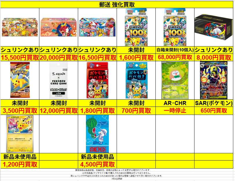 ポケモンカード 🔥強化買取🔥 🆕アビスアイ未開封BOX→9,000円買取