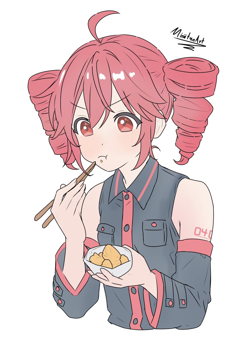 MiniitaeArt's tweet photo. sin sombras c:

#KasaneTeto #重音テト #UTAU https://t.co/rCLFDStK3T