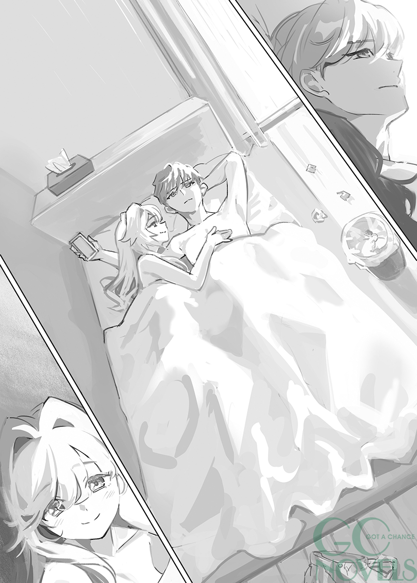 gcnovels's tweet photo. 「ごめん。自分でも抑えられなくなっちゃって、その……痛く、なかった？」
「最初は、ちょびっと。だって高良さんの、おっきいんだもん。けど、途中からは……気持ちよかった、です。それにね、えへへっ……とっても温かくて、幸せでした」

ＧＣＮ文庫７月２��日発売！
『ドジ可愛い後輩は、初恋の順序がバグってる』より挿絵を先行公開！