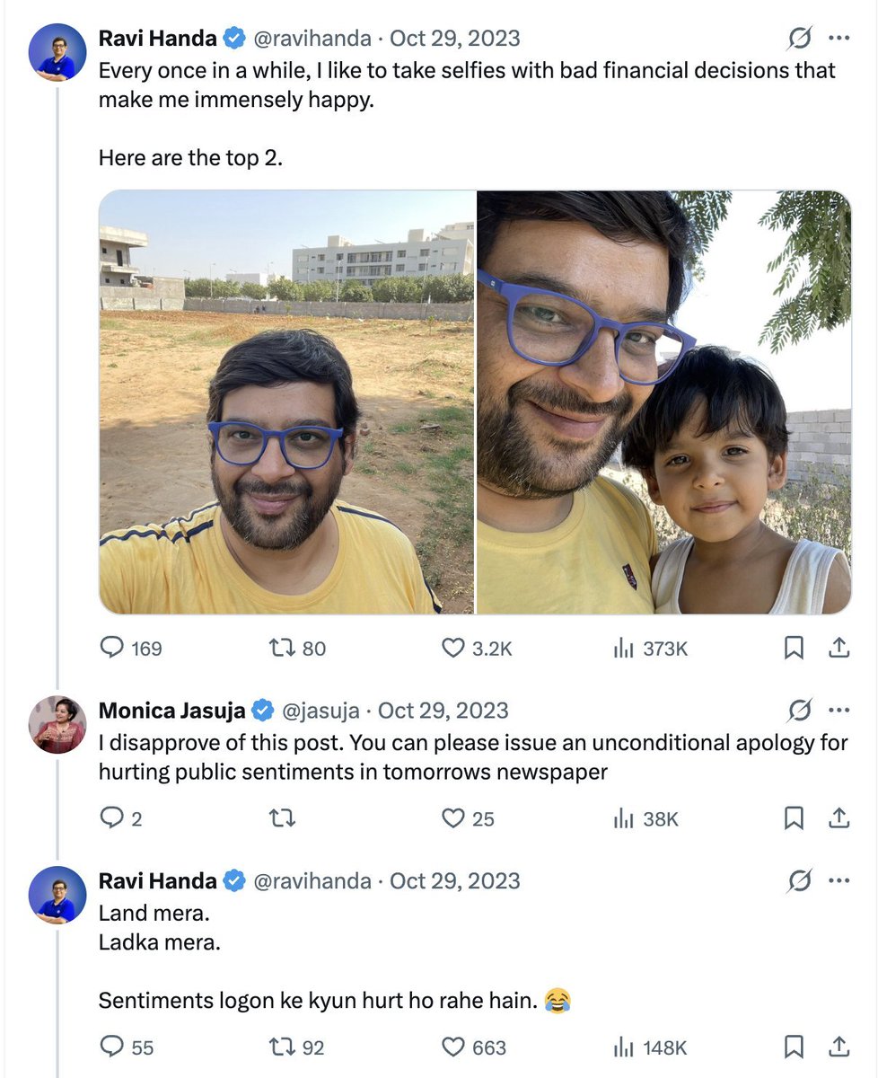 shobhitic's tweet photo. the way I flenched at the "Land mera" line https://t.co/wUPEIKcYbO
