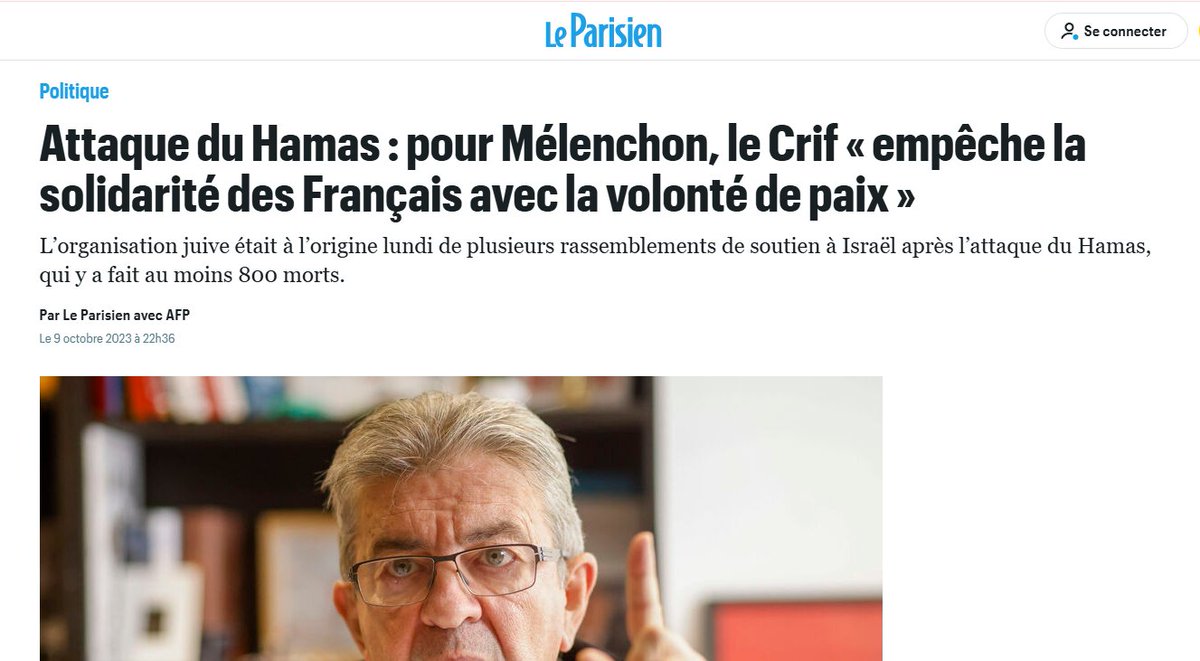 perezvictorhaim's tweet photo. Le sang des victimes du pogrom du 07 octobre 2023 n'avait pas encore séché que l'antisémite Mélenchon réclamait un cessez le feu !

Israël n'avait pas encore tiré un seul coup de feu alors, et pour lui c'était le juif ... pardon le Crif qui était coupable contre la paix !

🤢🤢🤮 https://t.co/XcddpbrcVS